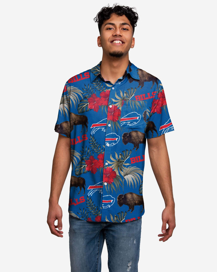 Buffalo Bills Wildlife Button Up Shirt FOCO S - FOCO.com