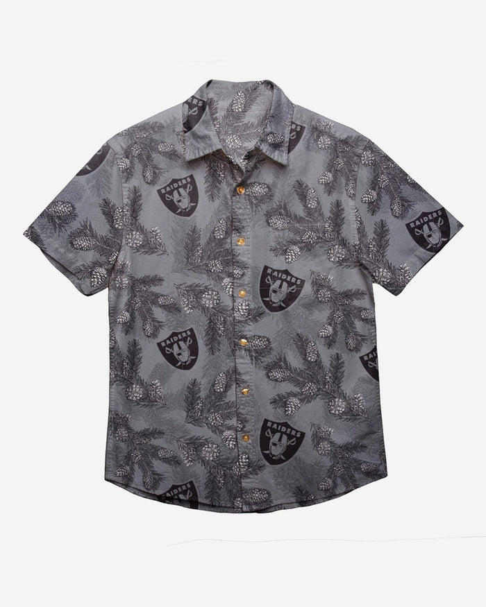 Las Vegas Raiders Pinecone Button Up Shirt FOCO - FOCO.com