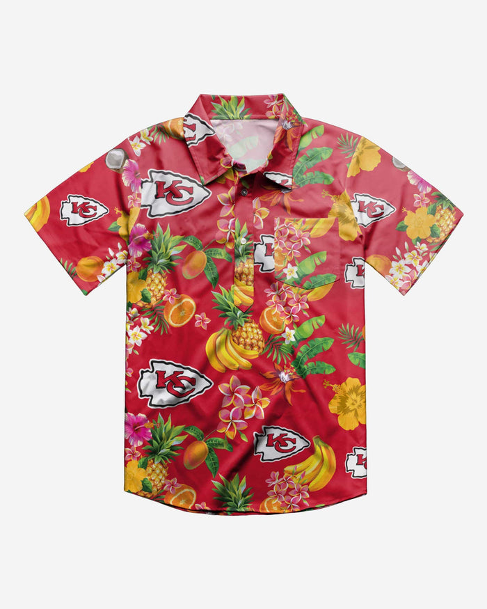 Kansas City Chiefs Fruit Flair Short Sleeve Polo Shirt FOCO - FOCO.com