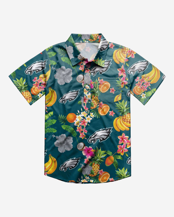 Philadelphia Eagles Fruit Flair Short Sleeve Polo Shirt FOCO - FOCO.com