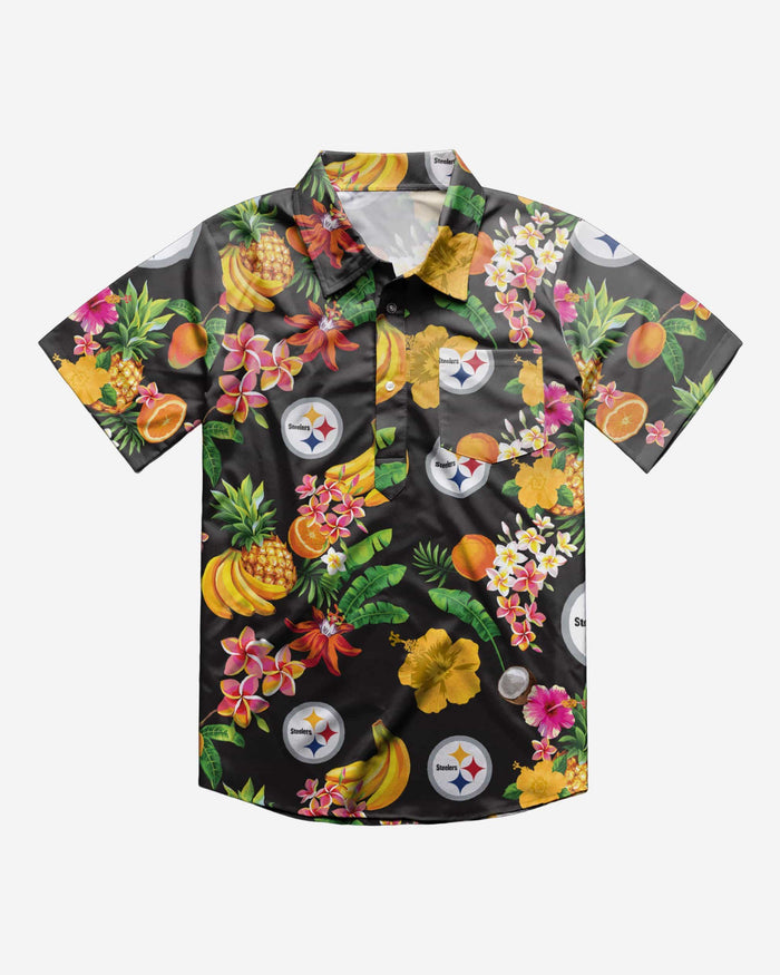 Pittsburgh Steelers Fruit Flair Short Sleeve Polo Shirt FOCO - FOCO.com