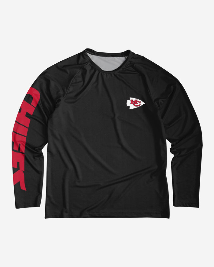 Kansas City Chiefs Rash Guard Long Sleeve Swim Shirt FOCO - FOCO.com