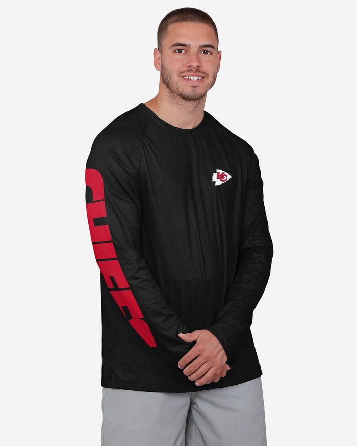 Kansas City Chiefs Rash Guard Long Sleeve Swim Shirt FOCO S - FOCO.com