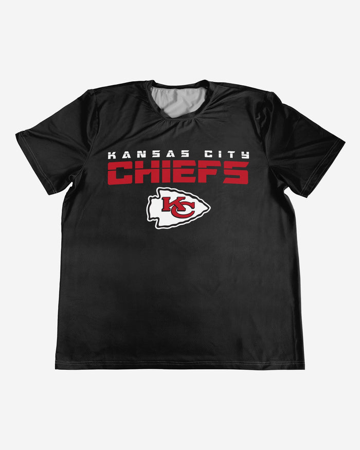 Kansas City Chiefs Rash Guard Short Sleeve Swim Shirt FOCO - FOCO.com