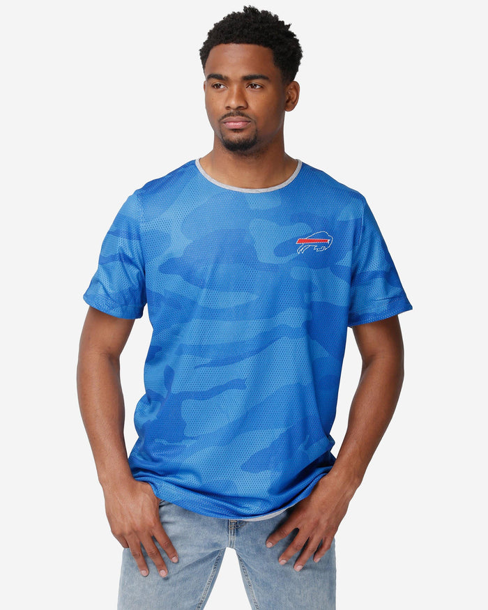 Buffalo Bills Reversible Mesh Matchup T-Shirt FOCO S - FOCO.com
