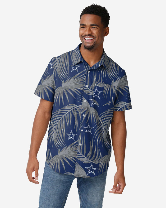 Dallas Cowboys Hawaiian Button Up Shirt FOCO - FOCO.com