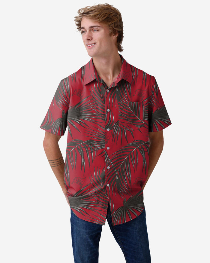 Tampa Bay Buccaneers Hawaiian Button Up Shirt FOCO S - FOCO.com