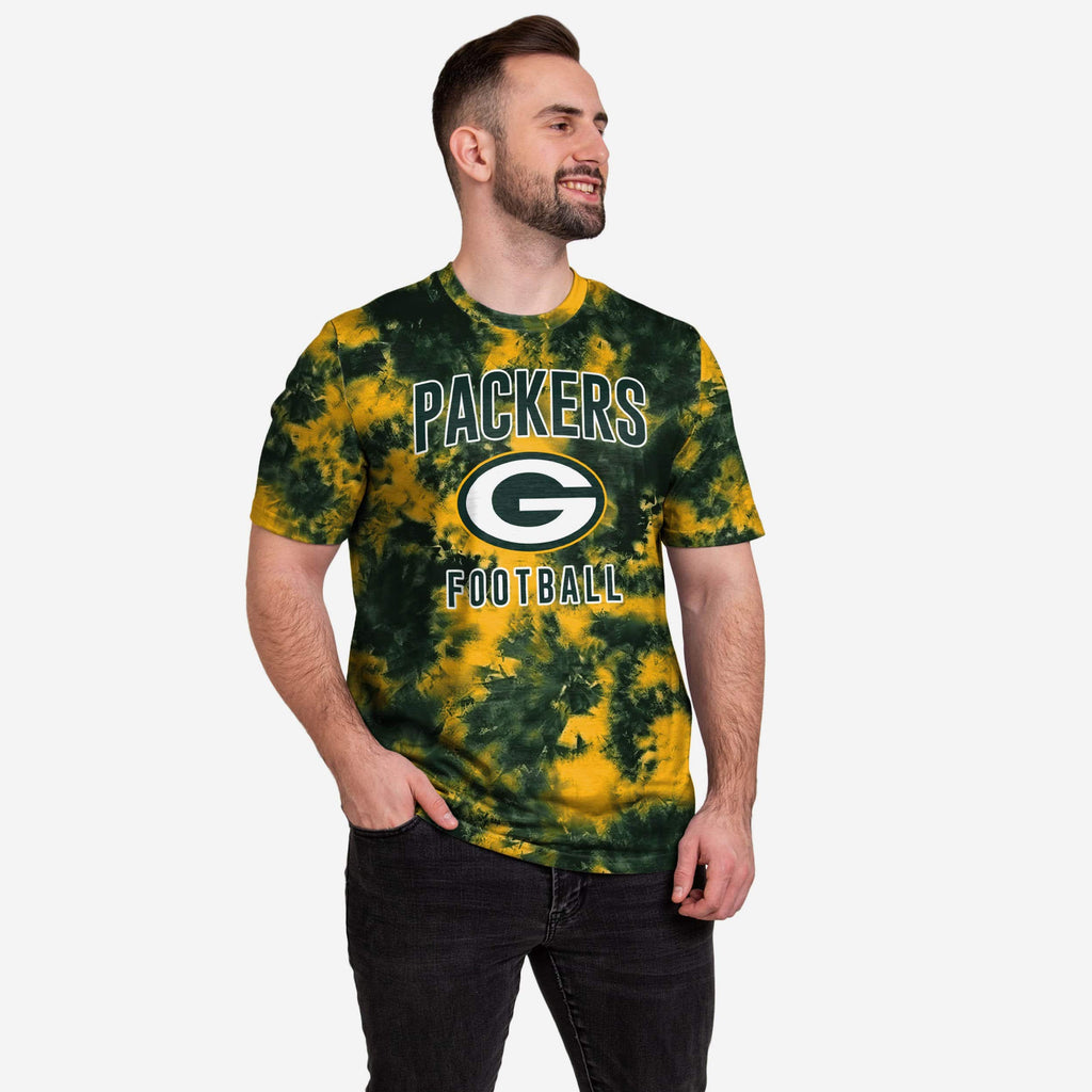 Green Bay Packers To Tie-Dye For T-Shirt FOCO S - FOCO.com