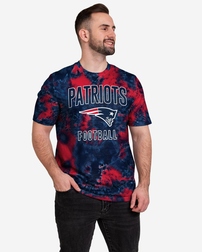 New England Patriots To Tie-Dye For T-Shirt FOCO S - FOCO.com