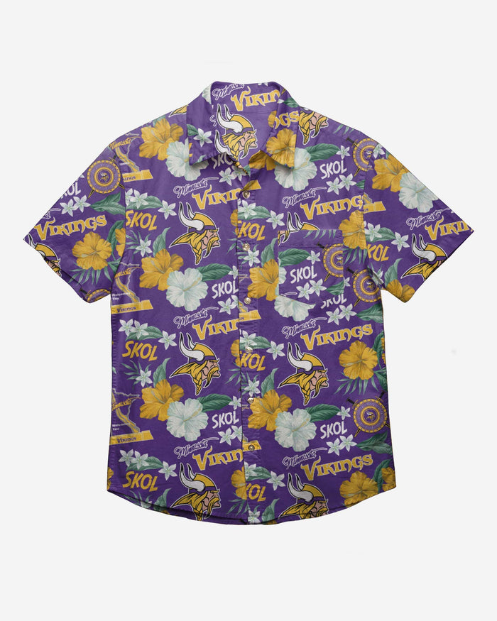 Minnesota Vikings City Style Button Up Shirt FOCO - FOCO.com