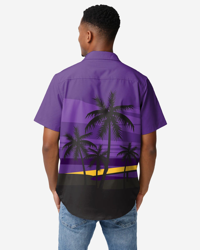 Minnesota Vikings Tropical Sunset Button Up Shirt FOCO - FOCO.com