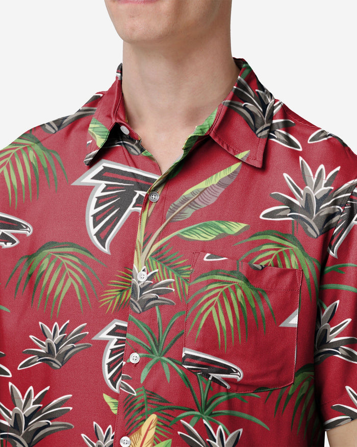 Atlanta Falcons Victory Vacay Button Up Shirt FOCO - FOCO.com