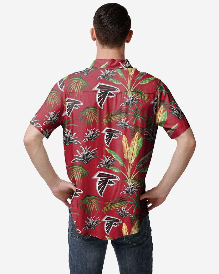 Atlanta Falcons Victory Vacay Button Up Shirt FOCO - FOCO.com