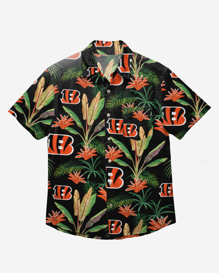 Cincinnati Bengals Victory Vacay Button Up Shirt FOCO - FOCO.com