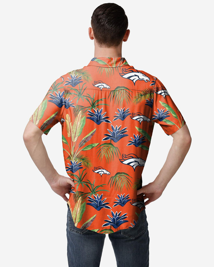 Denver Broncos Victory Vacay Button Up Shirt FOCO - FOCO.com