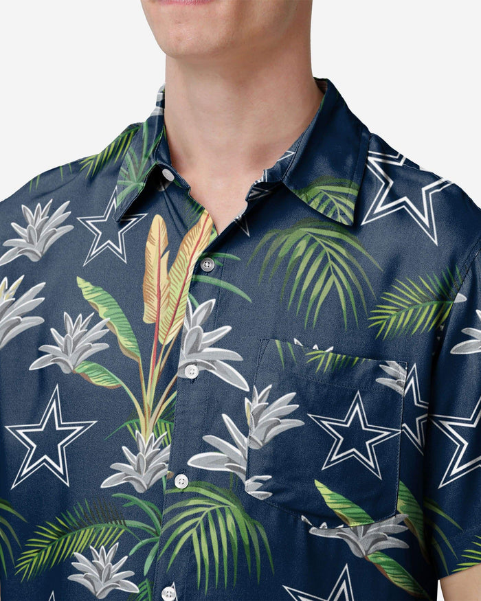 Dallas Cowboys Victory Vacay Button Up Shirt FOCO - FOCO.com