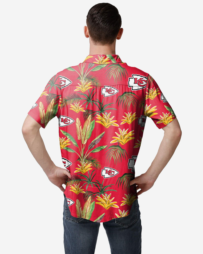 Kansas City Chiefs Victory Vacay Button Up Shirt FOCO - FOCO.com