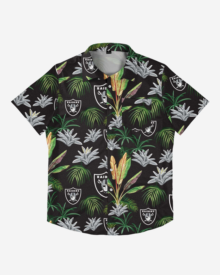 Las Vegas Raiders Victory Vacay Button Up Shirt FOCO - FOCO.com