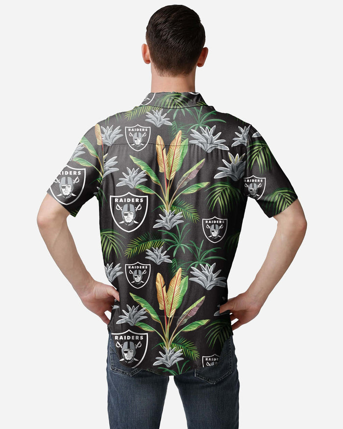 Las Vegas Raiders Victory Vacay Button Up Shirt FOCO - FOCO.com