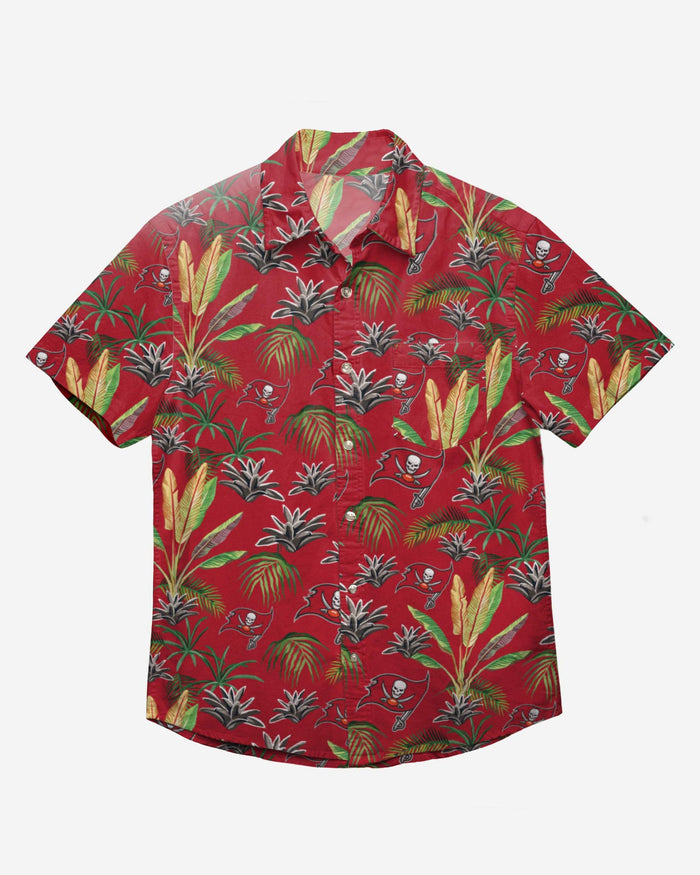 Tampa Bay Buccaneers Victory Vacay Button Up Shirt FOCO - FOCO.com