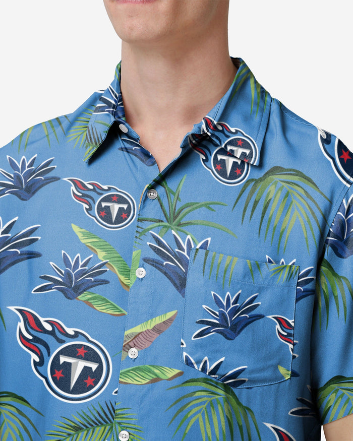 Tennessee Titans Victory Vacay Button Up Shirt FOCO - FOCO.com