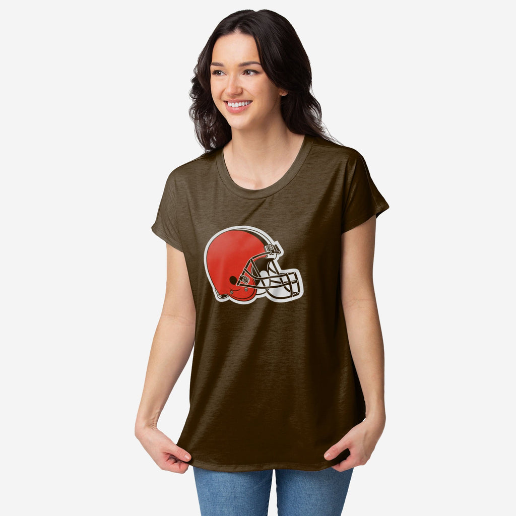 Cleveland Browns Womens Big Logo Tunic Top FOCO S - FOCO.com