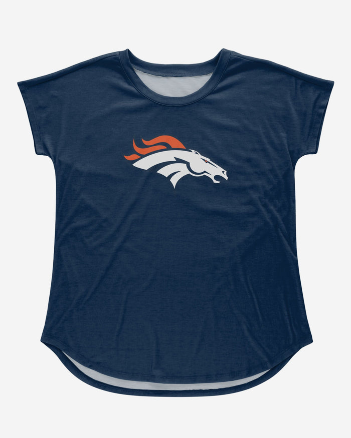 Denver Broncos Womens Big Logo Tunic Top FOCO - FOCO.com