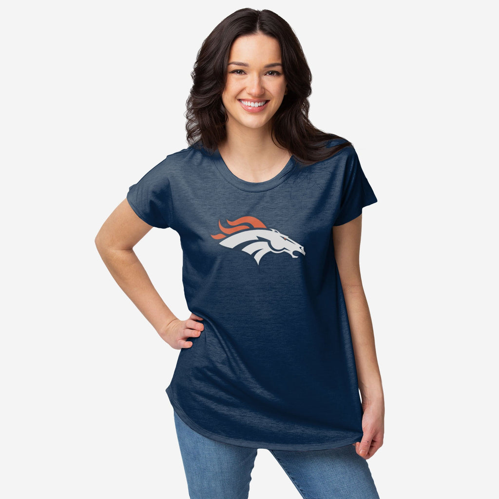 Denver Broncos Womens Big Logo Tunic Top FOCO S - FOCO.com