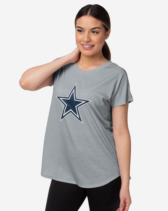 Dallas Cowboys Womens Big Logo Tunic Top FOCO S - FOCO.com