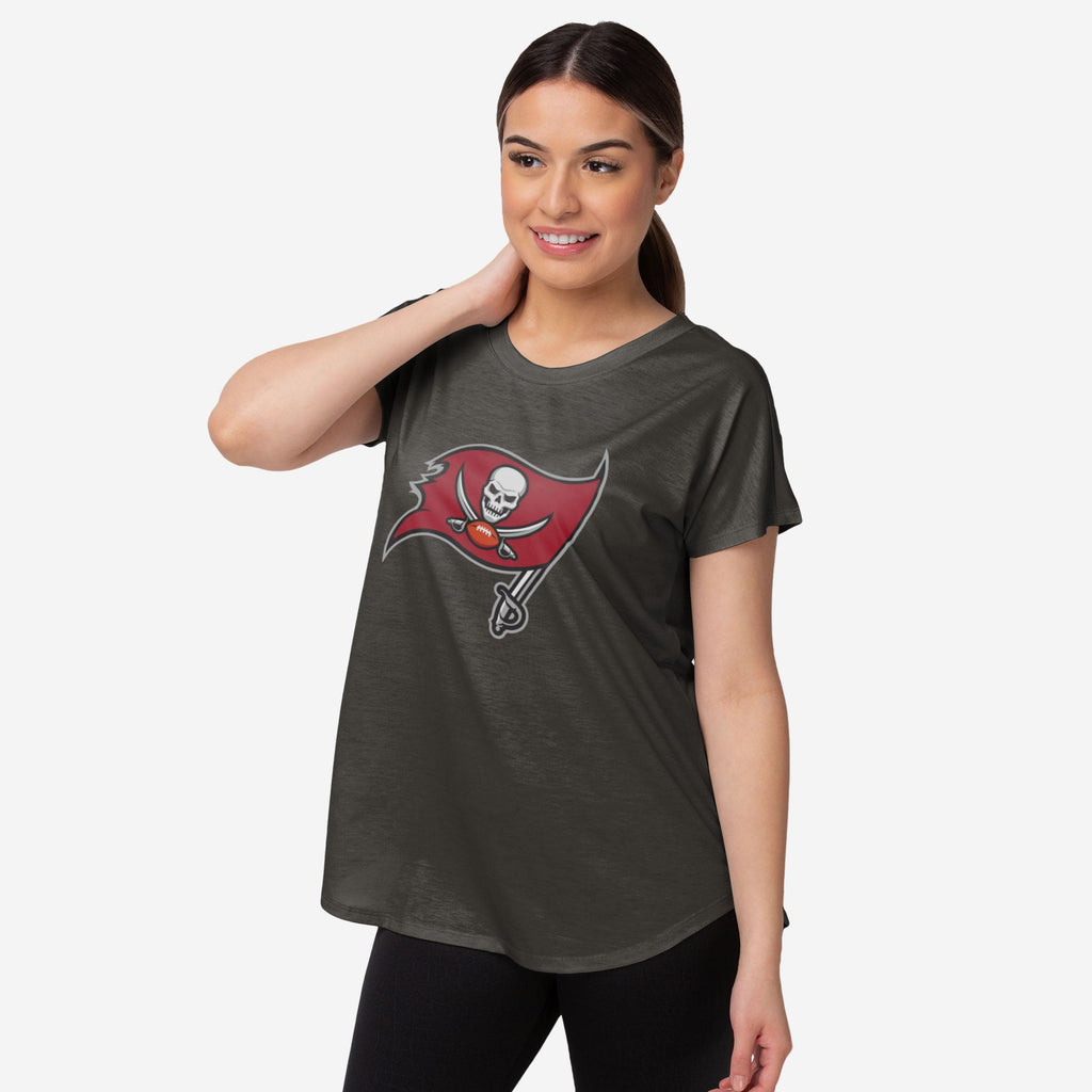 Tampa Bay Buccaneers Womens Big Logo Tunic Top FOCO S - FOCO.com