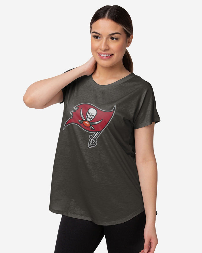 Tampa Bay Buccaneers Womens Big Logo Tunic Top FOCO S - FOCO.com