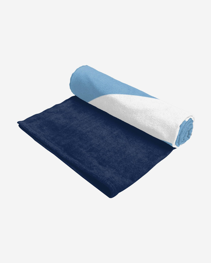 North Carolina Tar Heels Big Logo Beach Towel FOCO - FOCO.com