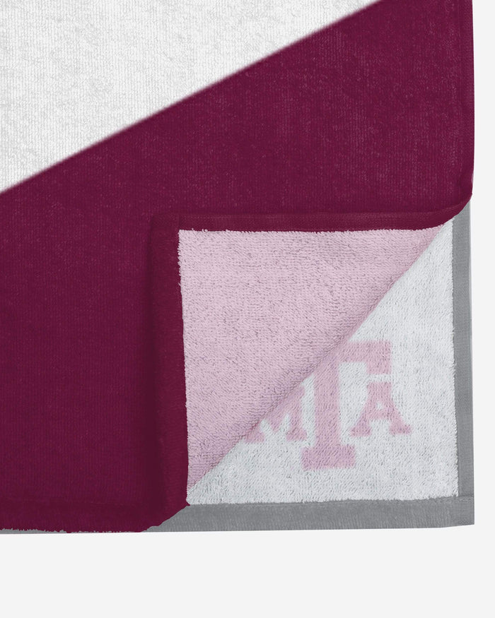 Texas A&M Aggies Big Logo Beach Towel FOCO - FOCO.com