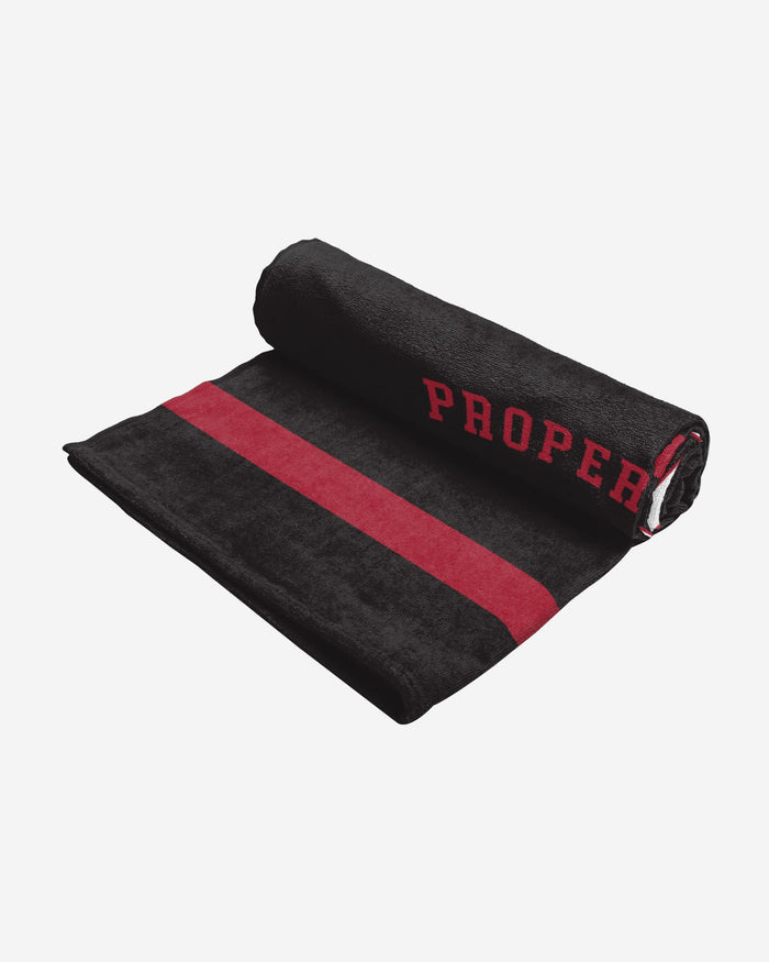 Atlanta Falcons Property Of Beach Towel FOCO - FOCO.com