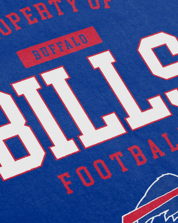 Buffalo Bills Property Of Beach Towel FOCO - FOCO.com