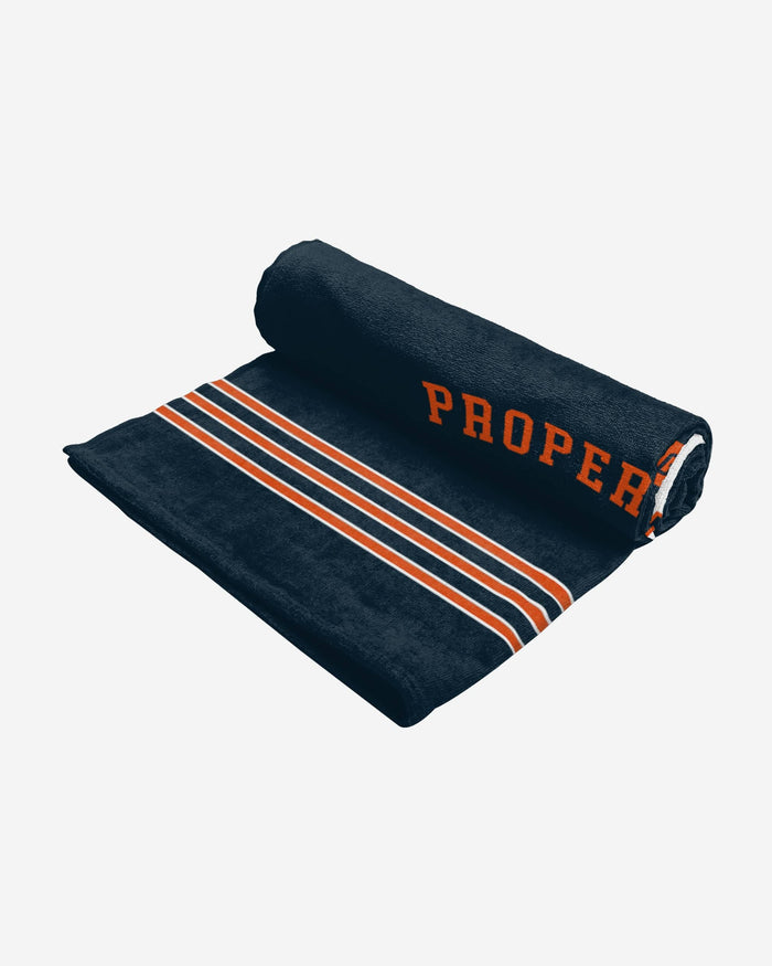 Chicago Bears Property Of Beach Towel FOCO - FOCO.com