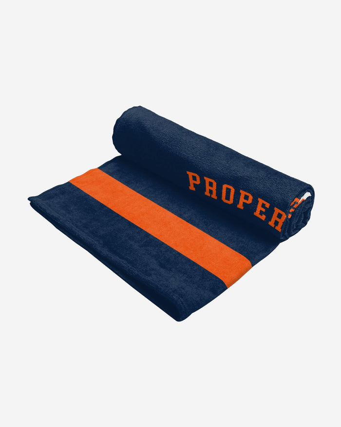 Denver Broncos Property Of Beach Towel FOCO - FOCO.com