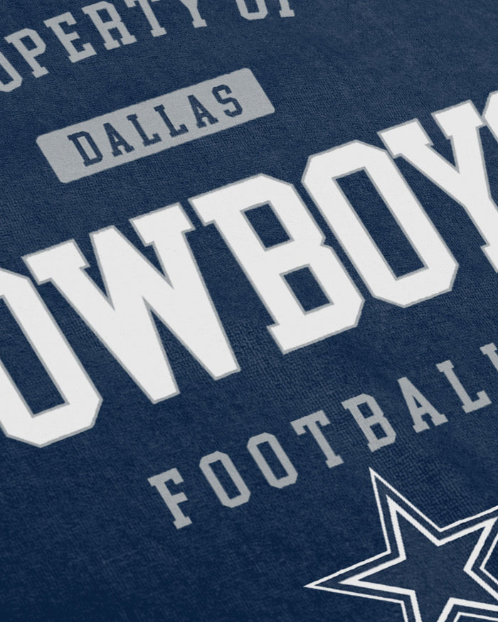 Dallas Cowboys Property Of Beach Towel FOCO - FOCO.com