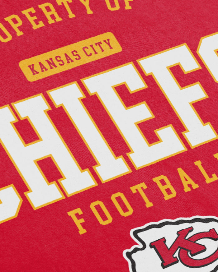 Kansas City Chiefs Property Of Beach Towel FOCO - FOCO.com