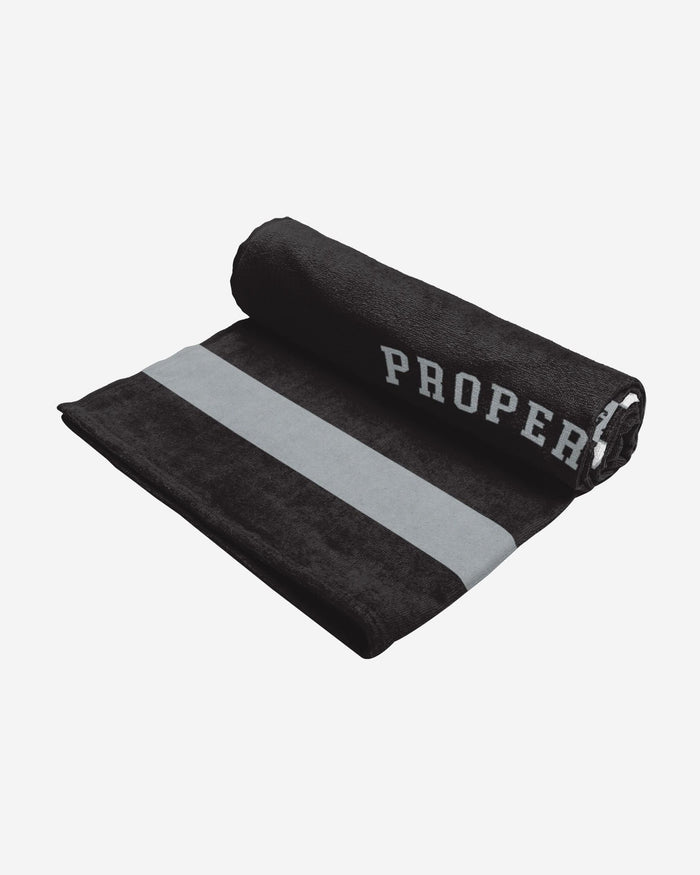 Las Vegas Raiders Property Of Beach Towel FOCO - FOCO.com