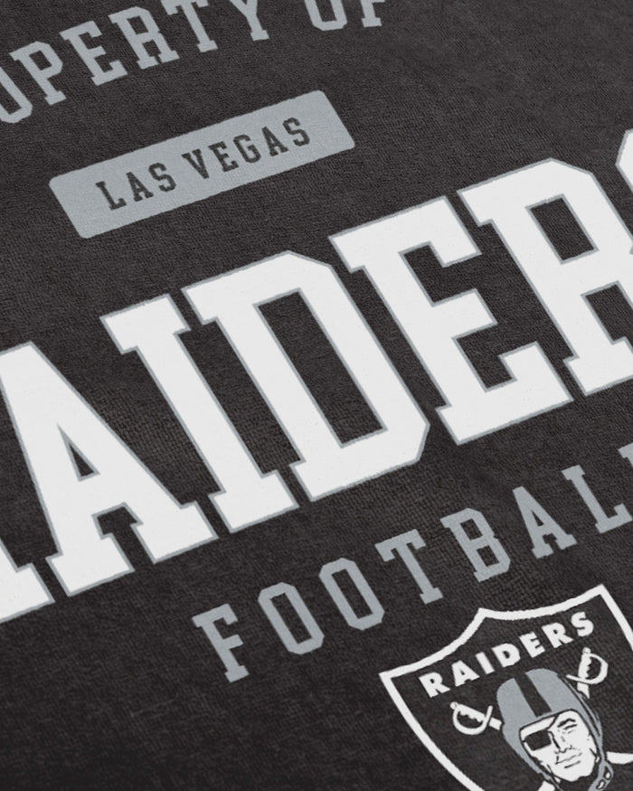 Las Vegas Raiders Property Of Beach Towel FOCO - FOCO.com