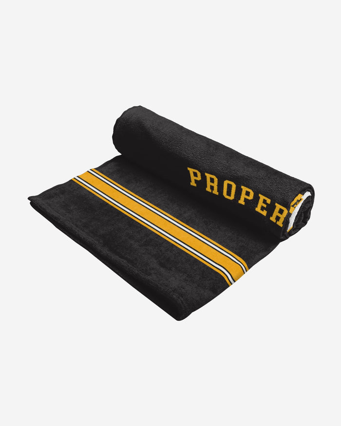 Pittsburgh Steelers Property Of Beach Towel FOCO - FOCO.com