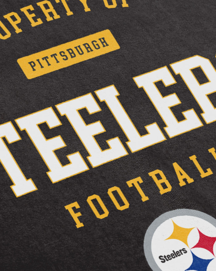 Pittsburgh Steelers Property Of Beach Towel FOCO - FOCO.com