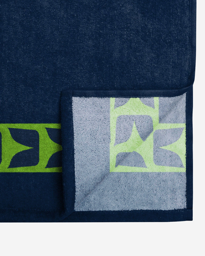 Seattle Seahawks Property Of Beach Towel FOCO - FOCO.com