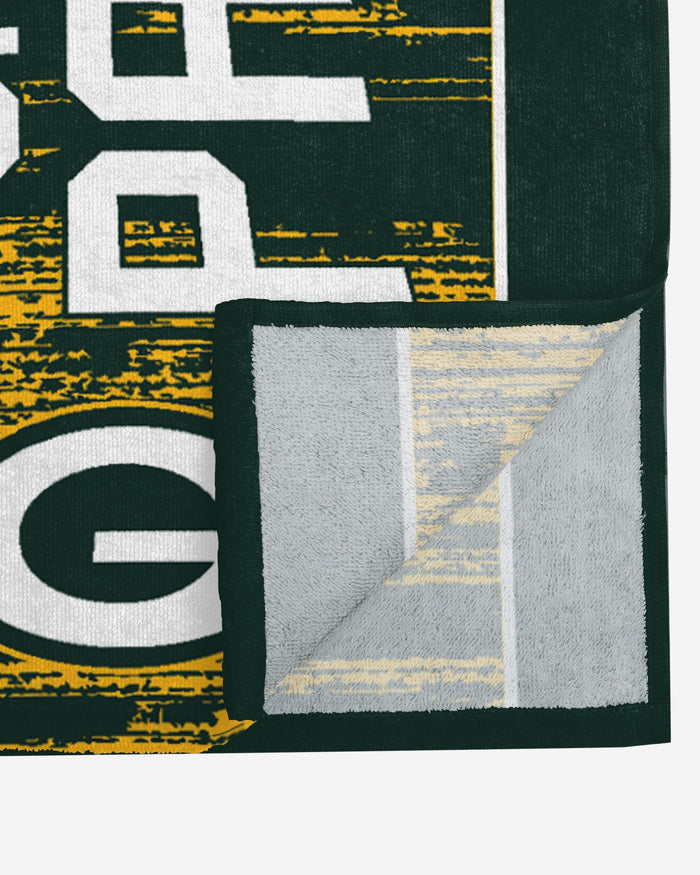 Green Bay Packers Big Logo Beach Towel FOCO - FOCO.com