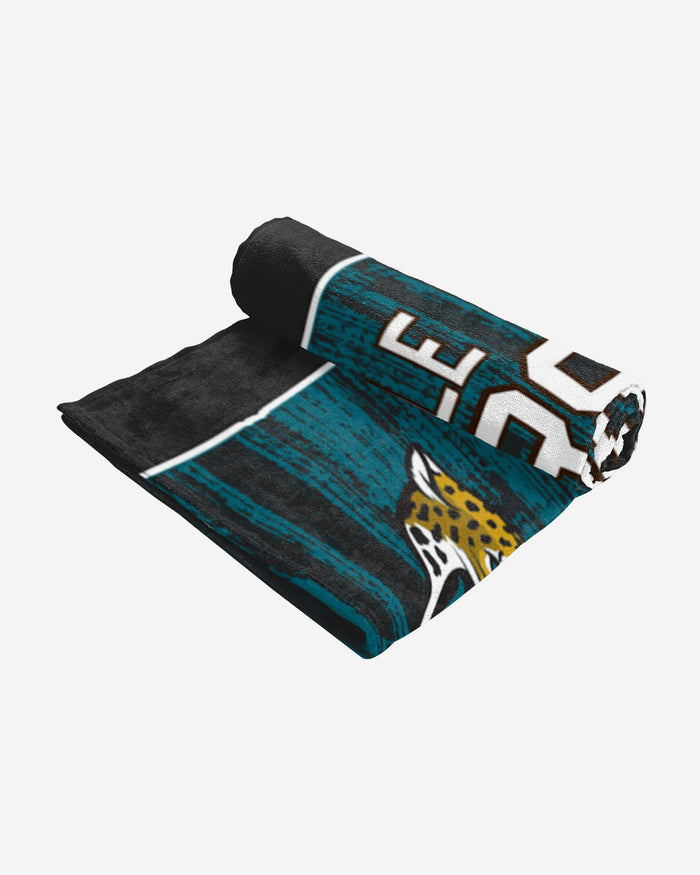 Jacksonville Jaguars Big Logo Beach Towel FOCO - FOCO.com