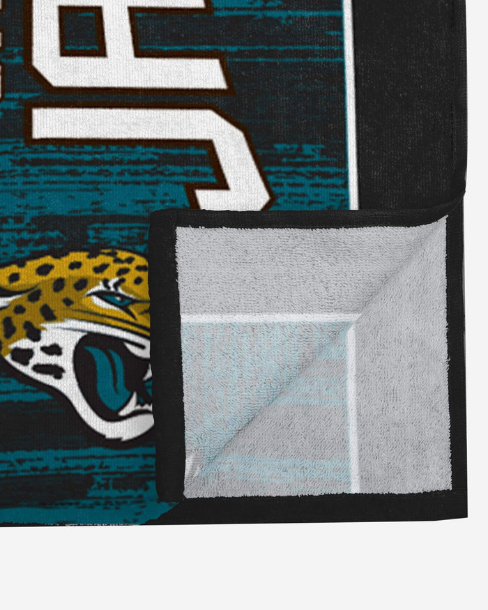 Jacksonville Jaguars Big Logo Beach Towel FOCO - FOCO.com