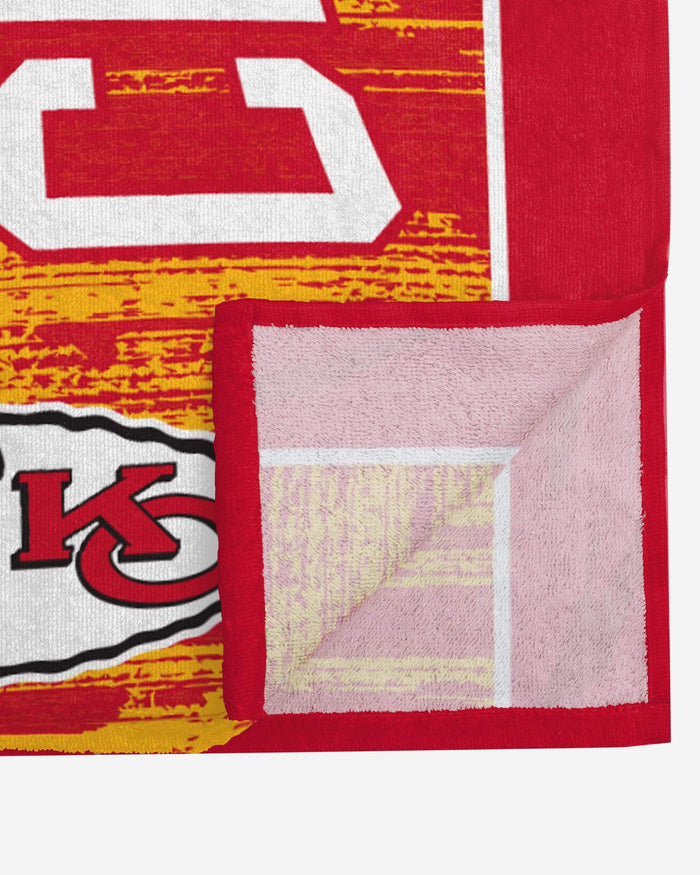 Kansas City Chiefs Big Logo Beach Towel FOCO - FOCO.com