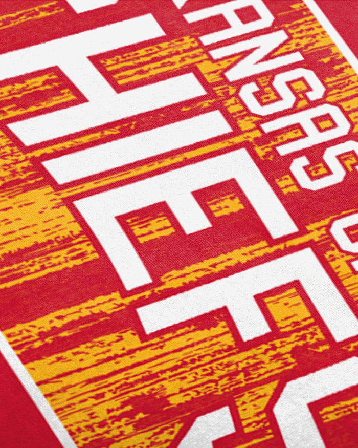 Kansas City Chiefs Big Logo Beach Towel FOCO - FOCO.com