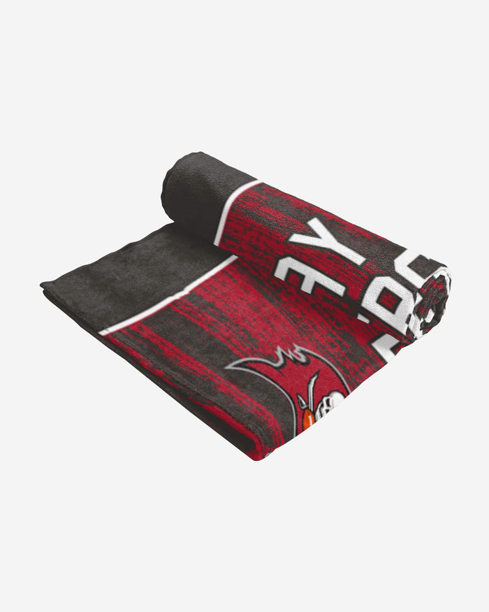 Tampa Bay Buccaneers Big Logo Beach Towel FOCO - FOCO.com